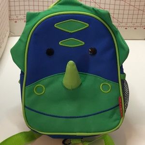 SKIP HOP FOR LITTLE KIDS - TODDLER BACKPACK ZOO ANIMAL DINOSAUR NEW ADJUSTABLE